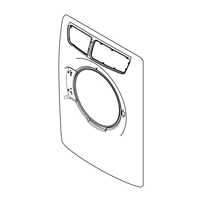 AEG Electrolux 8076999179 Frontblende - Gehäusefront