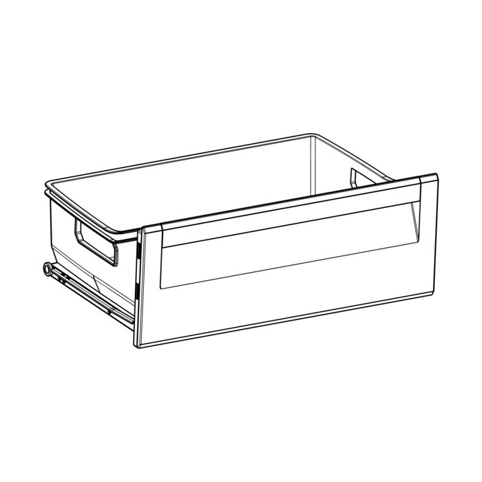 AEG Electrolux 140050122070 Gemüsefach - Bac à légumes,complet,neutre,4