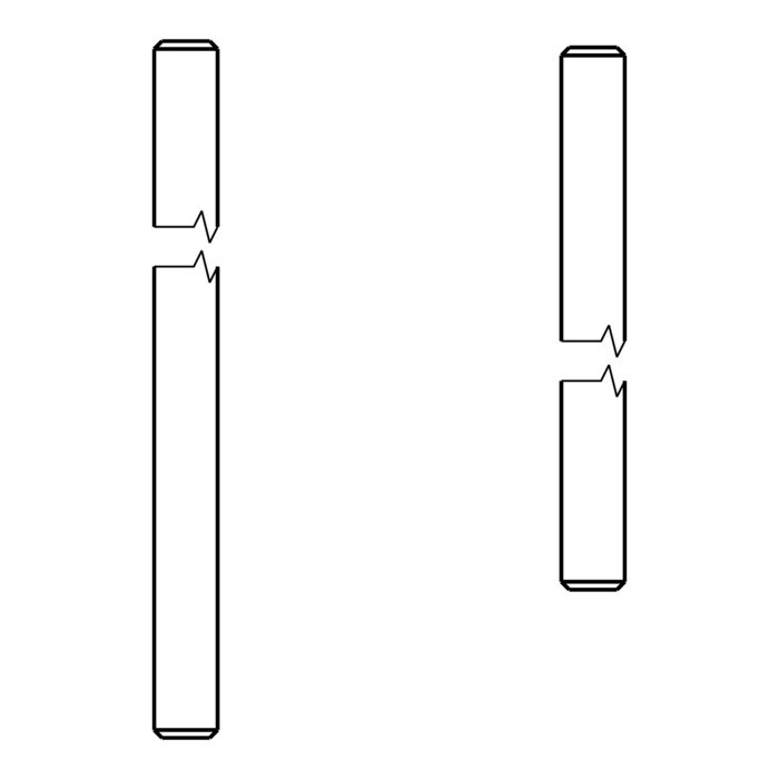 AEG Electrolux 1123311001 - Scharnierstift