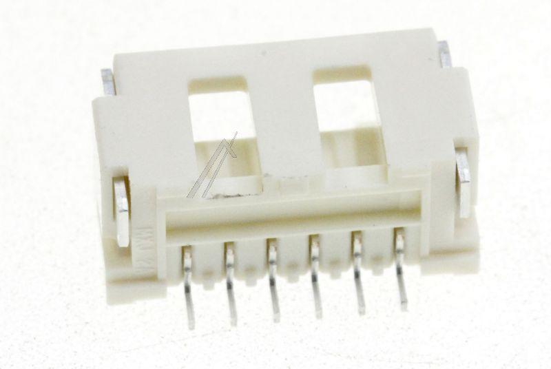 Grundig 759551833700 Stecker - 032258r con-smd 6pin 1.5mm female hor.