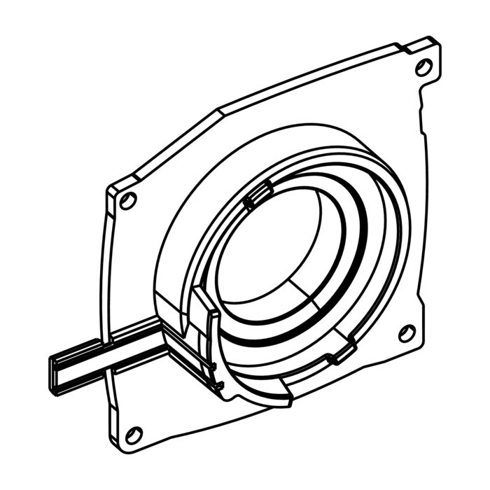 AEG Electrolux 1183761012 Träger - Suspensiàn,moteur,anneau