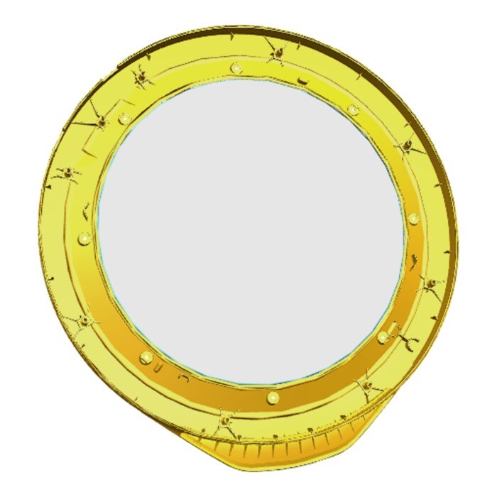 AEG Electrolux 140061928077 Türrahmen - Türrahmen,vorne,grau,ø490mm