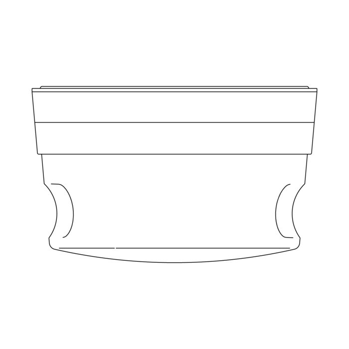 AEG Electrolux 140058246012 Knebel - Knebel,thermostat,inox,0-275