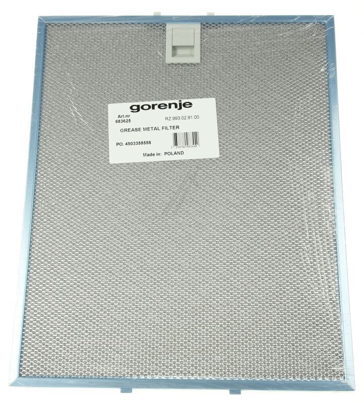 Gorenje 683625 - Fett metall filter