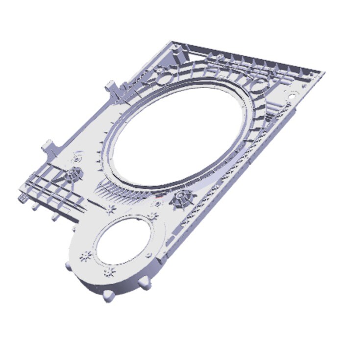 AEG Electrolux 140018029011 Rückwand - Rückwand,kunststoff,optiflow