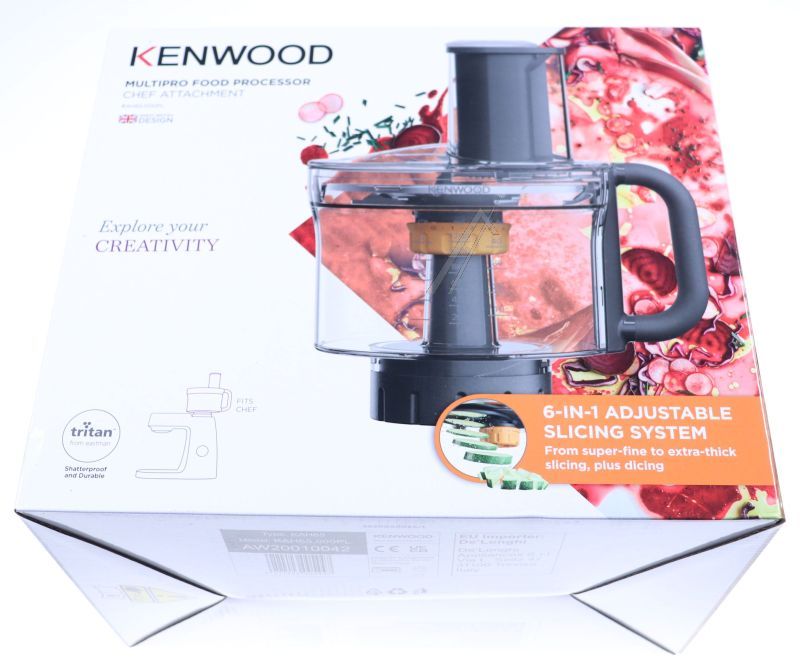 Delonghi AW20010042 Schnitzelwerk - Kah65.000pl aufsatz für küchenmaschine