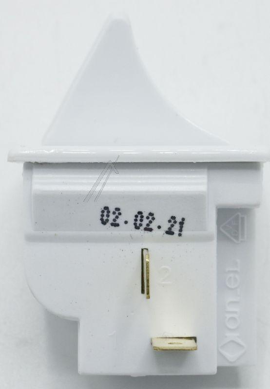 Whirlpool Indesit 488000625853 Lichtschalter - C00625853 lamp switch/2 pole/snw wht/g-a